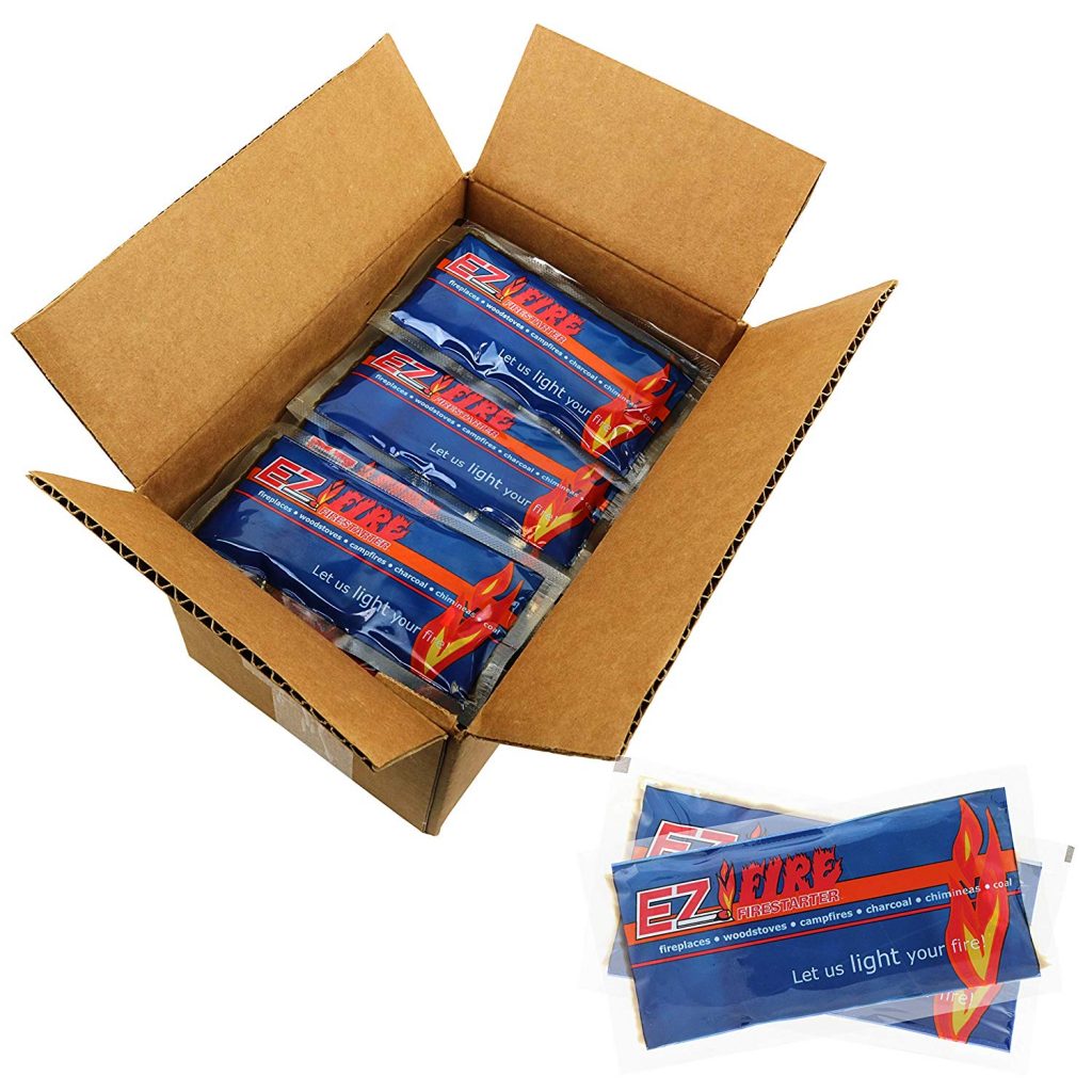 EZ Fire Firestarter – Gel Packets Great for Campfires, Backyard ...